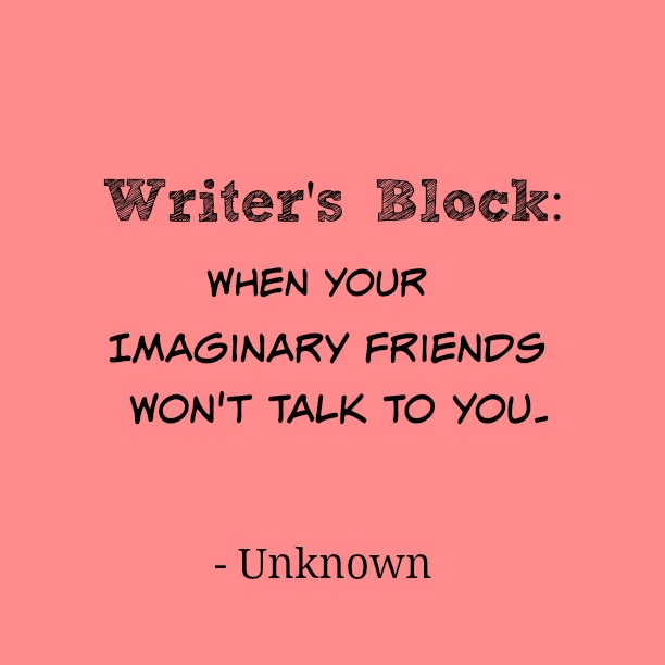 Image result for writer's block when your imaginary